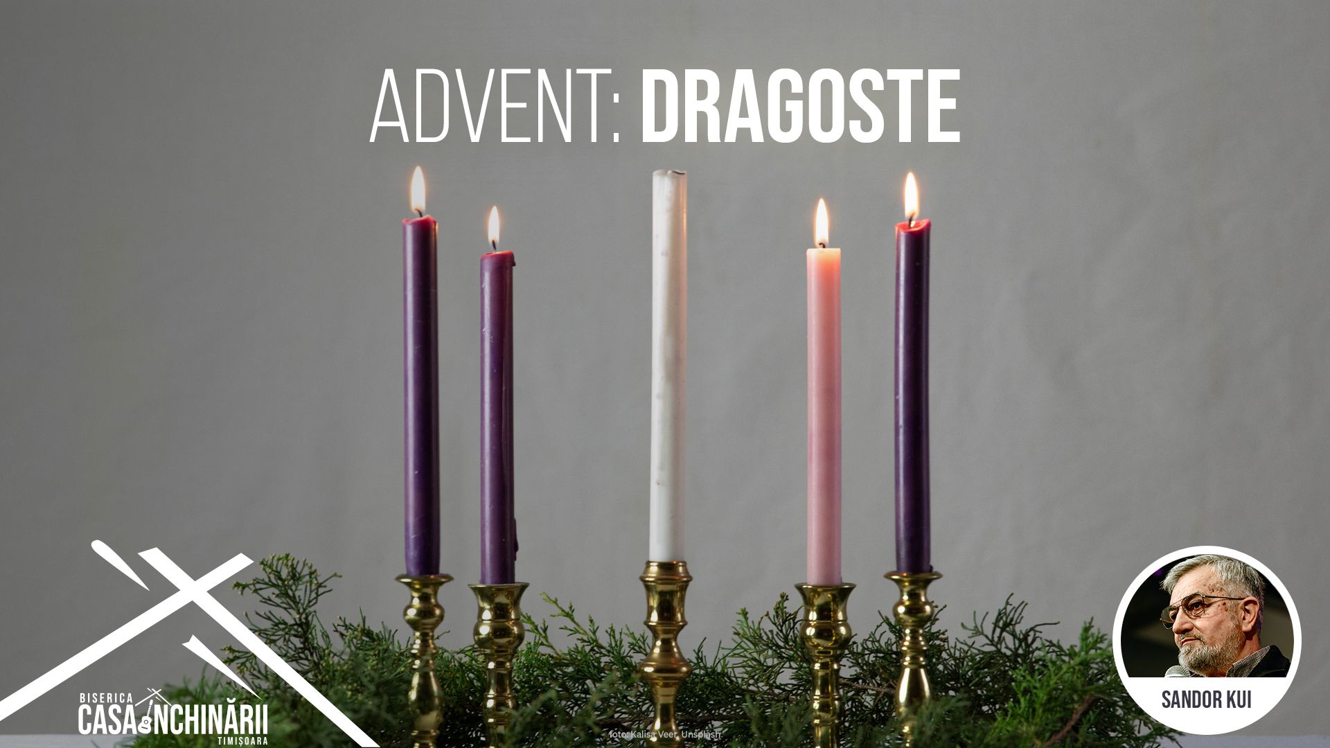 „Advent: Dragoste” – Sandor Kui. Închinare: Lidia Lazea (18.12.2022)
