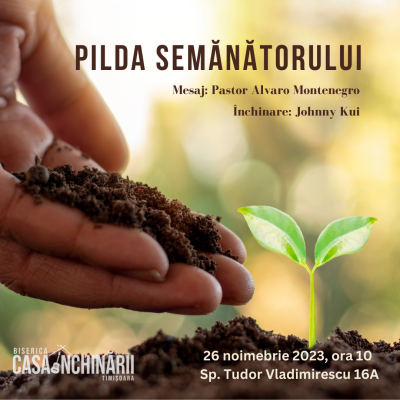 Pilda semănătorului!