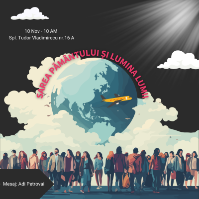 Sarea pământului, lumina lumii!