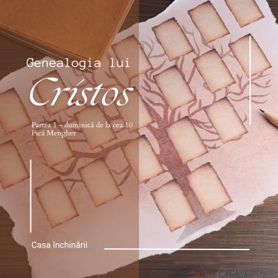 Genealogia lui Cristos. (partea I)