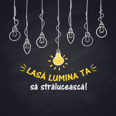 Lasă lumina ta să strălucească!