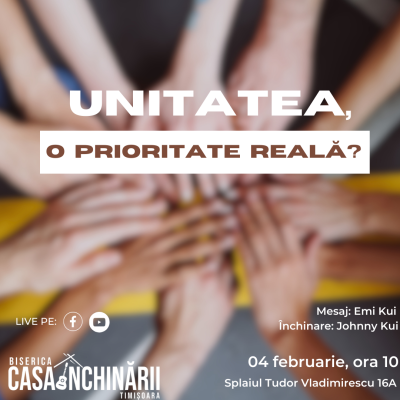 Este unitatea o prioritate reală?